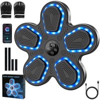 Musikbox-LED-Boxmaschine mit Bluetooth und Boxhandschuhen, 9 Geschwindigkeiten und Trainingsmodi von SEVENGIRL