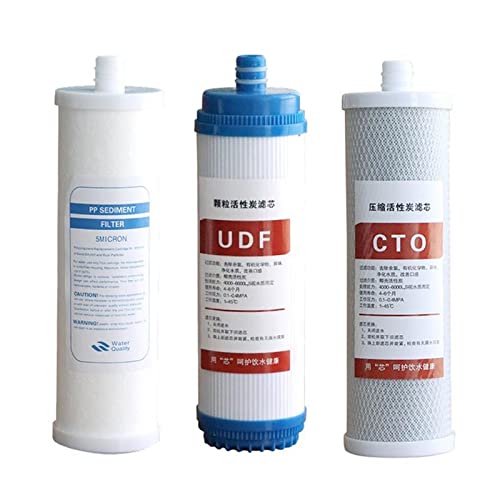 1 STÜCKE 10 zoll CTO UDF PP steckfilter Komprimierte Aktivkohlefilterbuchse CTO Filter Sinterkohle Universalfilter(CTO UDF PP) von SEVEQIS