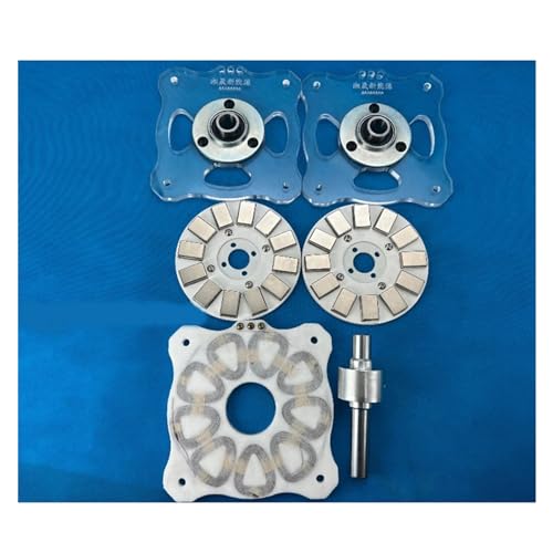 1000 W Hochleistungs-DIY-Scheiben-Permanentmagnet-Kernlosgenerator, niedrige Geschwindigkeit, hohe Effizienz(Acrylic Kit) von SEVEQIS