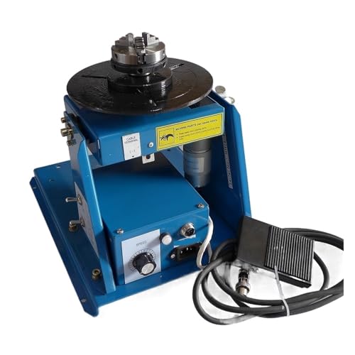 BY-10 Mini-Schweißpositionierer, Drehtisch, 3-Backen-Drehfutter, K01-63 Rohr, halbautomatisch von SEVEQIS