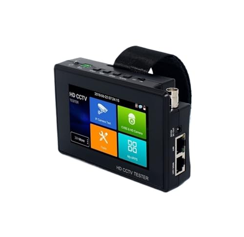 CCTV Tester, 5,4 Zoll CCTV Tester IP Kamera 4K Monitor Tester CCTV VGA IPC POE AHD CVI TVI SDI Kabel Test Cftv Kamera Tester(IPC-1800ADH Plus) von SEVEQIS