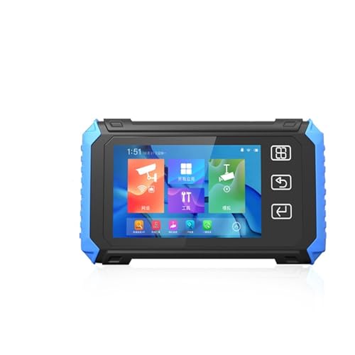 CCTV Tester, 5,5 Zoll Touchscreen 6K IP Kamera Tester CCTV Tester 4K AHD CVI TVI Tester CCTV IPC Tester Mit Eingang POE Ausgang(IPCX-550ACTH) von SEVEQIS