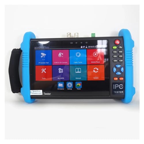 CCTV Tester, 7-Zoll-Touchscreen IPC9800 PLUS Basis CCTV-Tester Dual 1000M LAN-Anschlüsse Mediaplayer 7500mAh Betriebsdauer 8 Stunden CCTV Tester, 7-Zoll-Touchscreen IPC9800 PLUS Basis CCTV-Tester Dual 1000M LAN-Anschlüsse Mediaplayer 7500mAh Betriebsdauer 8 Stunden von SEVEQIS