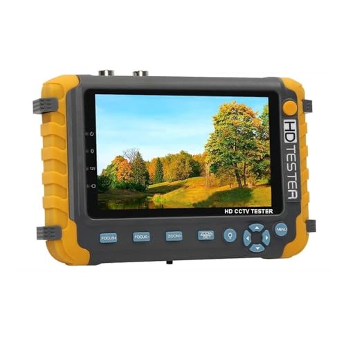 CCTV Tester, 8MP CCTV Tester Monitor AHD TVI CVI CCTV Kameras Tester Überwachungskamera IPTV Kamera Monitor CCTV Monitor von SEVEQIS