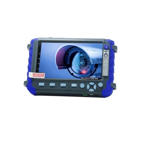 CCTV Tester, IV8W 5 Zoll CCTV Tester Monitor 8MP TVI AHD CVI CVBS Überwachungskamera Tester Unterstützung PTZ VGA Eingang(IV8C) von SEVEQIS