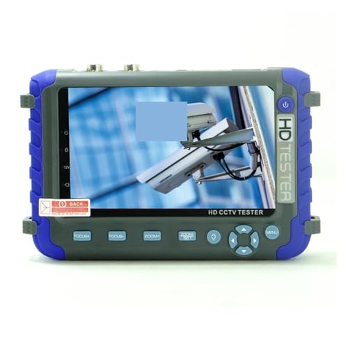 CCTV Tester, Professionelles CCTV-Testgerät IV8C 5 Zoll TFT LCD 8MP AHD TVI 4MP CVI CVBS CCTV-Kameratester Monitor Unterstützung PTZ UTP von SEVEQIS