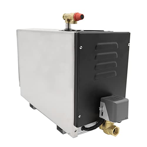 Dampfgenerator, 4. 5 kW Automatisch Edelstahl -Dampfgenerator Haushalt Dampf Sauna Room Dampfbadmaschine for Relax Spa Room Digital Controller(12kw) von SEVEQIS