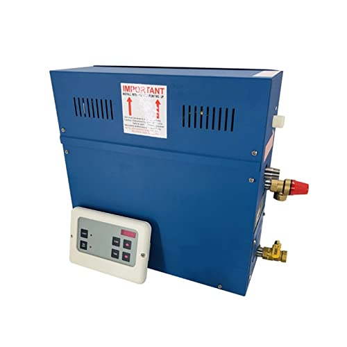 Dampfgenerator, 9 kW Sauna -Ausrüstung Dampfgenerator Nassdampfmaschine Dampfbad trocken und nasse Dampfbad Schönheit Körper Schweiß Dampfausrüstung(ST-180L) von SEVEQIS