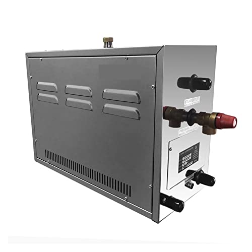 Dampfgenerator, Sauna -Ausrüstung Automatisch Edelstahl Sauna Nassdampfgenerator Maschine Entwässerung Trockener Nassschweiß Dampfbad(AT-90B) von SEVEQIS