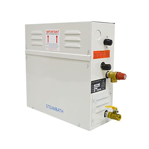 Dampfgenerator, Tragbarer Sauna Dampfgenerator Maschine Dampfbad Generator Gewichtsverlust Spa entspannt müde Wellnessraum Dampf Bad ST-60(8KW) von SEVEQIS