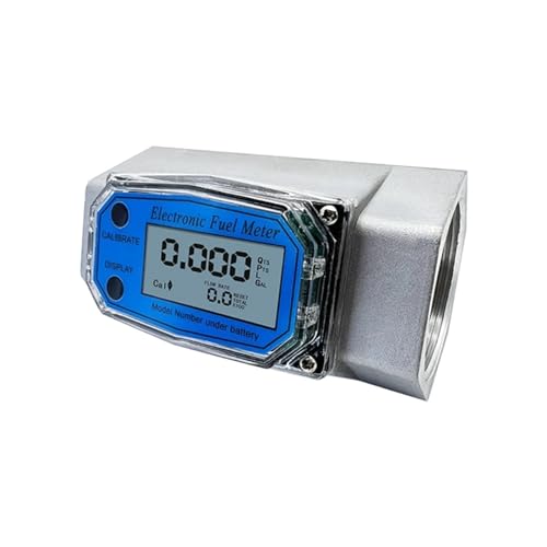 Durchflussmesser, Digitales Flüssigkeitsdurchflusssensor-Messgerät 1 Zoll/2 Zoll/2,5 Zoll/3 Zoll – Wasser-Kraftstoff-Durchflussmesser(2 inches) von SEVEQIS