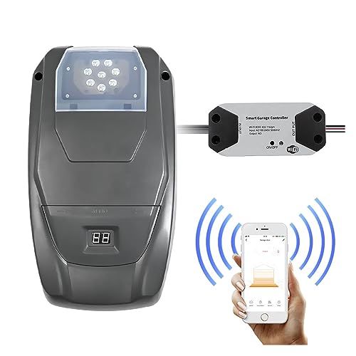 Garagentoröffner, intelligente WiFi-Steuerung, automatisches Öffnen und Schließen der Tür, maximale Antriebskraft 1200 N Garagentoröffner, intelligente WiFi-Steuerung, automatisches Öffnen und Schließen der Tür, maximale Antriebskraft 1200 N von SEVEQIS