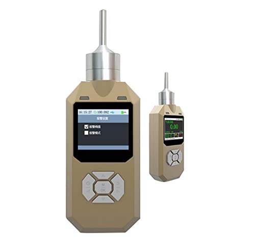 Gaswarngerät, Gasdetektor O3-Detektor Ozonpumpgasleckdetektor Ozonmonitor mit Alarmsystem Gasanalysator Professioneller Gassensor(100ppm) von SEVEQIS