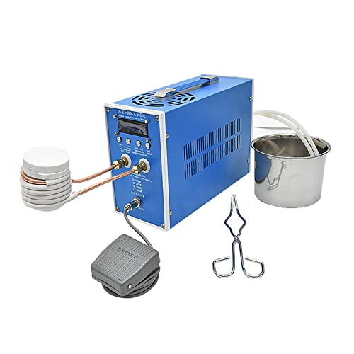 Hochfrequenz-Induktionsheizungsmaschine Metallschmelzofen Induktionsheizung Schweißen Metallabschreckausrüstung 220V 6000W(3000W ZDBT-6) von SEVEQIS