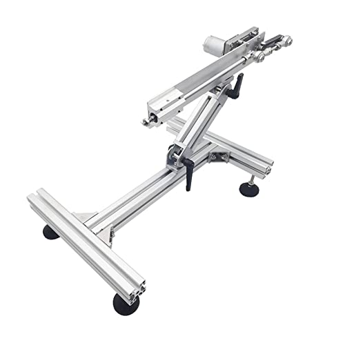 Hubkolben-Linearantrieb im DIY-Design mit Metallständern und Netzteil 2-teiliger Endanschluss(12V80mm45rpm) von SEVEQIS