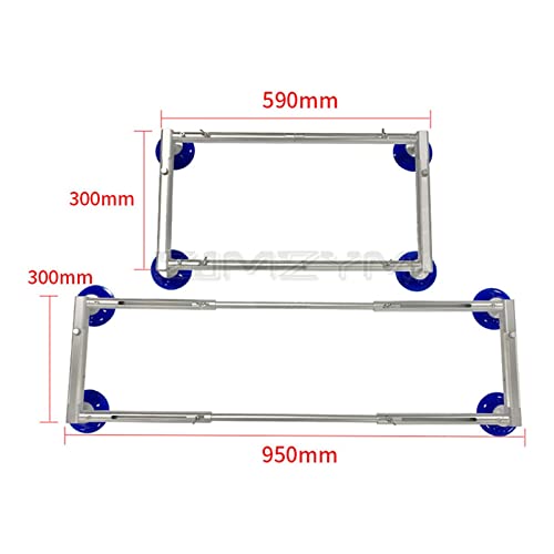 LCD-TV-Bildschirm-Sauger 4 Saugnäpfe Gerät 32-55 Zoll LED-TV-Bildschirm Glas-Vakuumsauger Vakuumheber TV-Bildschirm-Sauger(LY-300mm) von SEVEQIS