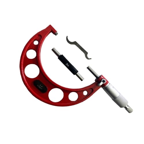 Mikrometer, 0-4 Zoll 0,0001 Zoll Präzisions-Außenmikrometer mit Hartmetallspitzen, 4-teiliges Set, 0-1"-2"-3-4" Industriewerkzeuge, Messwerkzeuge(3-4in) von SEVEQIS