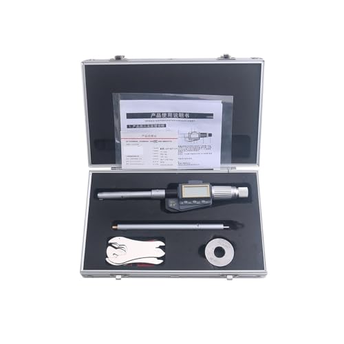 Mikrometer, 6-100mm Hochpräzise elektronische Digitalanzeige Drei-Klauen-Drei-Punkt-Innendurchmesser-Mikrometer Lagerinnenlochmessung(12-16mm) von SEVEQIS