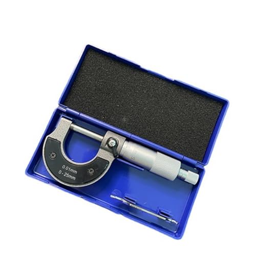 Mikrometer, Hochpräziser Außenmikrometer in Industriequalität, 0–25 mm, Spiralmikrometer(0-25MM(Industrial type)) von SEVEQIS
