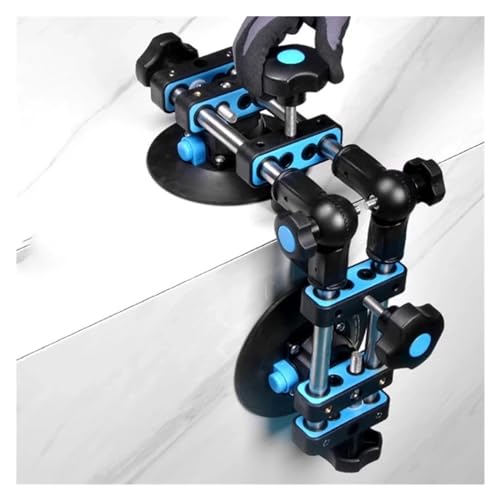 Saugheber Fliesen, 90–180 Grad Multifunktions-Steinnaht-Setter, Saugnapf, rechtwinkliges Befestigungswerkzeug for die Marmor-Granit-Arbeitsplatte von SEVEQIS