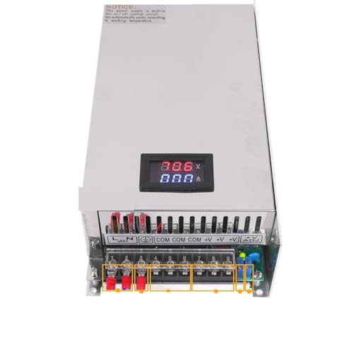 Schaltnetzteil, Digitalanzei einstellbar 500W 600W 1000W Netzteil 0-12V 15V 24V 30V 36V 48V 60V 72V 85V 90V 150V 200V AC zu Dc Smps(0-30VDC,600W) von SEVEQIS
