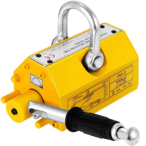 Stahl-Magnetheber 660 LB Permanenter Metall-Hebemagnet 300 KG Neodym-Magnetlift-Hebekran for die Durchführung von Stahlprojekten von SEVEQIS