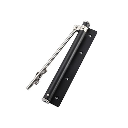 Türschließer aus Edelstahl, einfache Türschließer for den Haushalt mit verstellbaren Federn und automatisch dämpfenden Lichttürschließern(4) von SEVEQIS