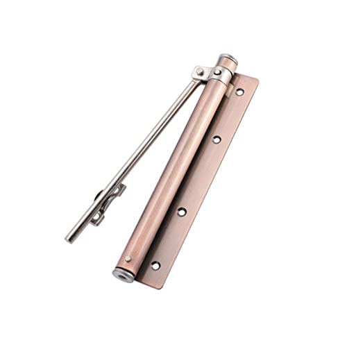 Türschließer aus Edelstahl, einfache Türschließer for den Haushalt mit verstellbaren Federn und automatisch dämpfenden Lichttürschließern(5) von SEVEQIS