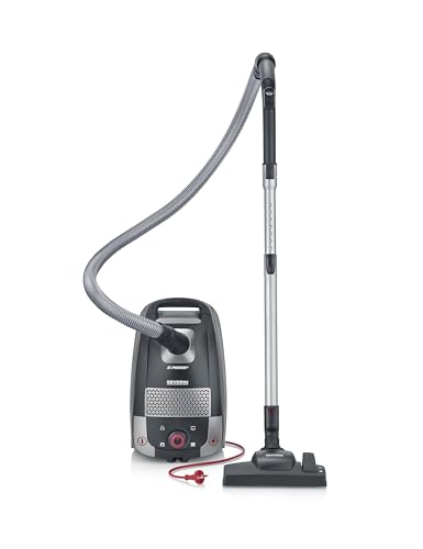 SEVERIN Testsieger Bodenstaubsauger mit Beutel, „Home & Car“, 24kPa, leistungsstark, Allergiefilter, Bodendüse, vielseitigem Zubehör, 4L, 850 W, schwarz, BC 7052 von SEVERIN