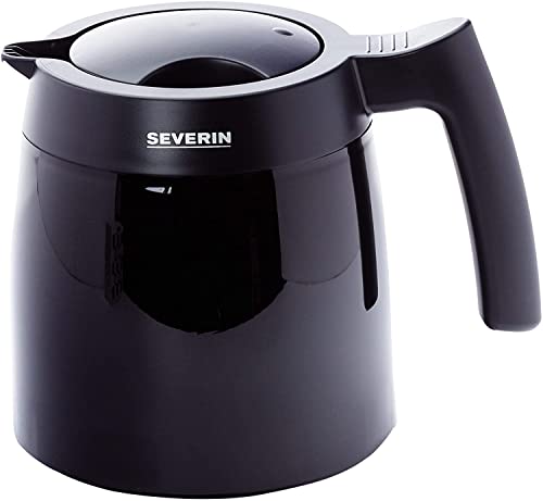 Severin EVERIN TK 5536 Thermokanne 1.0 Liter, passend zu KA 4123, Schwarz, 1 Stück von SEVERIN