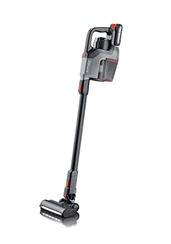 SEVERIN SEPURO Akku Stiel- und Handstaubsauger mit Einhell Power Akku und TURBO-Stufe, kabelloser Staubsauger für Allergiker, beutelloser Akku Staubsauger, HV 7184 von SEVERIN