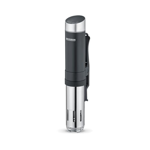 SEVERIN Sous Vide Stick mit Touchbedienung, leistungsstarker Sous-Vide Garer mit LED-Display, 1.300 W, universell einsetzbar dank Klemme, Edelstahl-gebürstet, schwarz, SV 2451 SEVERIN Sous Vide Stick mit Touchbedienung, leistungsstarker Sous-Vide Garer mit LED-Display, 1.300 W, universell einsetzbar dank Klemme, Edelstahl-gebürstet, schwarz, SV 2451 von SEVERIN