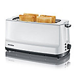 SEVERIN Toaster Grau, Weiß Edelstahl 1400 W AT 2234 von SEVERIN