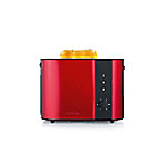 SEVERIN Toaster Schwarz, Rot Edelstahl 800 W AT 2217 von SEVERIN