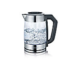 SEVERIN Wasserkocher 1.7 L Schwarz, Silber, Transparent 2200 W WK 3477 von SEVERIN