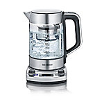 SEVERIN Wasserkocher 1.7 L Schwarz, Silber, Transparent 3000 W WK 3422 von SEVERIN