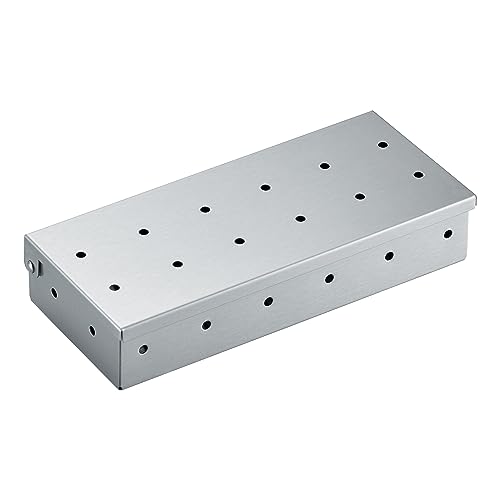 SEVERIN SEVO Smoke Box aus Edelstahl, zum Räuchern von Fleisch und Fisch, langlebige Räucherbox zum Befüllen mit Holz und Kräutern, spülmaschinengeeignet, ZB 8183, Silber SEVERIN SEVO Smoke Box aus Edelstahl, zum Räuchern von Fleisch und Fisch, langlebige Räucherbox zum Befüllen mit Holz und Kräutern, spülmaschinengeeignet, ZB 8183, Silber von SEVERIN