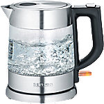 Severin kabelloser Elektrischer Wasserkocher 1 L Transparent 2200 W von SEVERIN