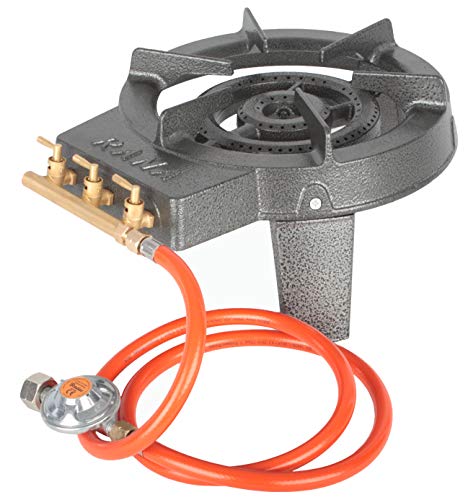 SEVICO Gaskocher mit Gasschlauch und Druckminder Hockerkocher Gasbrenner Campingkocher Wok 9,2kW für Camping Outdoor V28+P3GW SEVICO Gaskocher mit Gasschlauch und Druckminder Hockerkocher Gasbrenner Campingkocher Wok 9,2kW für Camping Outdoor V28+P3GW von SEVICO