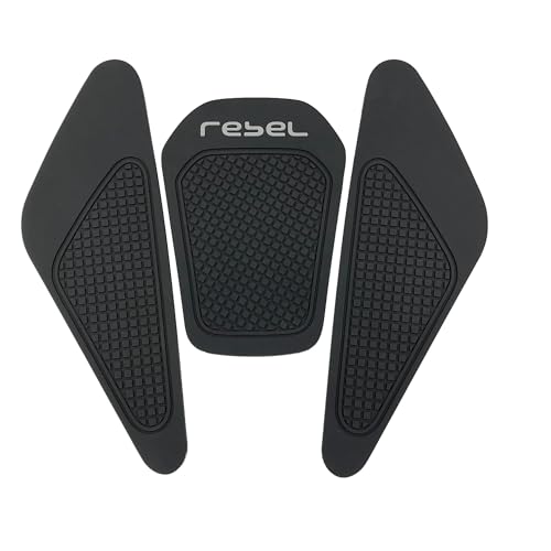 Tankpad Tankaufkleber Für Rebel 300Rebel 500 CMX 2017 2018 2019 Tank Gummi Aufkleber Schutz Hülle Knie Tank Pad Grip Aufkleber (Color : A set) von SEVOLY