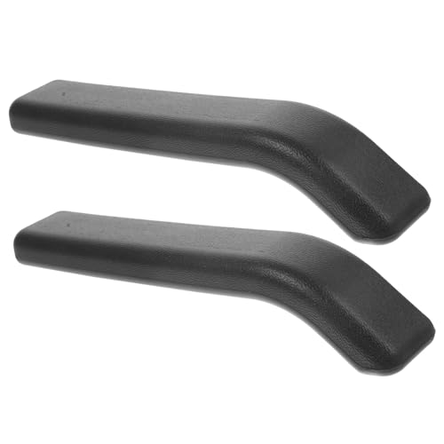 SEWACC 1 Paar Handläufe Für Rollstuhlfahrer Autositzkissen Rollstuhlteile Fahren Handhaben Liege Haltung Wanderer Rollstuhlkissen Arm Rad Kopfstütze Elektrische Rollstühle Plastik Black von SEWACC