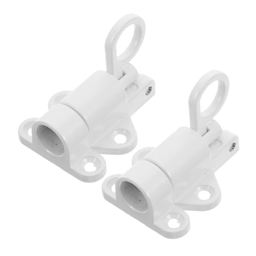 SEWACC 1 Paar Selbstverriegelnder Tür und Fensterlatch Aluminiumlegierung Federmechanismus für Sichere Geeignet für Türen Fenster und Stahlrahmen Automatisches Verriegeln für Verbesserte SEWACC 1 Paar Selbstverriegelnder Tür und Fensterlatch Aluminiumlegierung Federmechanismus für Sichere Geeignet für Türen Fenster und Stahlrahmen Automatisches Verriegeln für Verbesserte von SEWACC