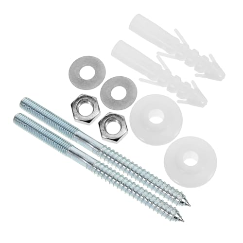 SEWACC 1 Satz Basin Fixing Kit Waschbecken Befestigungsschrauben für Einfache Installation Stabil und Langlebig für Diy und Profis Einsetzbar SEWACC 1 Satz Basin Fixing Kit Waschbecken Befestigungsschrauben für Einfache Installation Stabil und Langlebig für Diy und Profis Einsetzbar von SEWACC