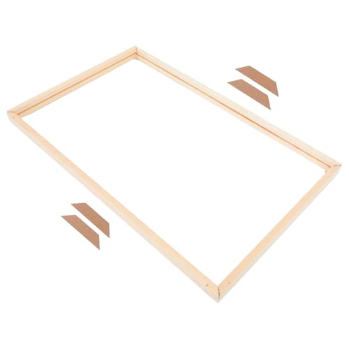 SEWACC 1 Satz DIY Holzrahmen Set für Ölgemälde und Poster Robuste Abnehmbare Stretchleisten Naturholz für Kreative Projekte und Einfache SEWACC 1 Satz DIY Holzrahmen Set für Ölgemälde und Poster Robuste Abnehmbare Stretchleisten Naturholz für Kreative Projekte und Einfache von SEWACC