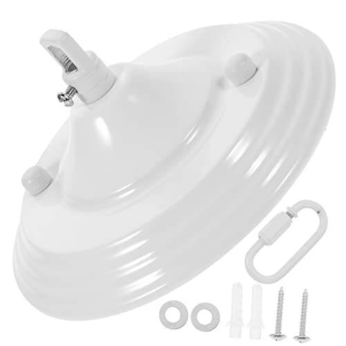 SEWACC 1 Satz Deckenabdeckung Platte für Kronleuchter Halterung Rostfreies Retro und Minimalistisch Tragfähigkeit Geeignet für Verschiedene Lampen SEWACC 1 Satz Deckenabdeckung Platte für Kronleuchter Halterung Rostfreies Retro und Minimalistisch Tragfähigkeit Geeignet für Verschiedene Lampen von SEWACC