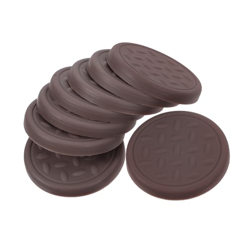 SEWACC 1 Satz Möbeluntersetzer Silikon Antirutsch Bodenschoner für Stuhl und Tischbeine Vielseitig Einsetzbar Schützt Böden vor Kratzern Installieren Rund für Möbel von SEWACC