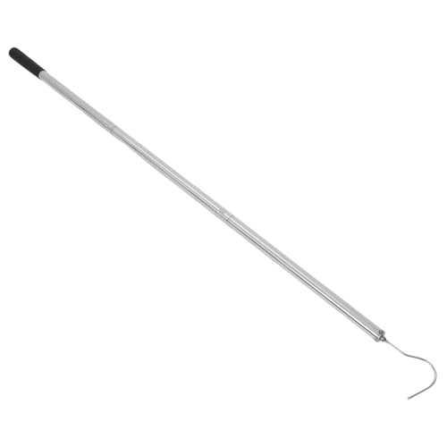 SEWACC 1 Satz Teleskop Dachbodenleiter Pull Down System Set Edelstahlstange mit Aluminiumgriff für Einfachen Zugang und Nutzung von Stauraum SEWACC 1 Satz Teleskop Dachbodenleiter Pull Down System Set Edelstahlstange mit Aluminiumgriff für Einfachen Zugang und Nutzung von Stauraum von SEWACC