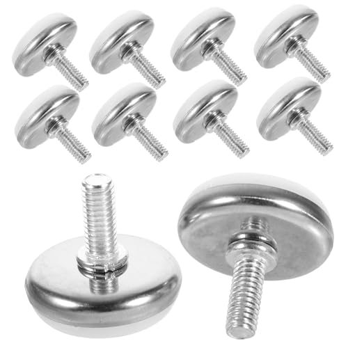 SEWACC 1 Satz Verstellbare Möbelfüße Für Stühle Tische Und Schränke Höhenverstellbare Möbelbeine Für Sofa Bett Und Stabil Und Langlebig 10 Stück von SEWACC