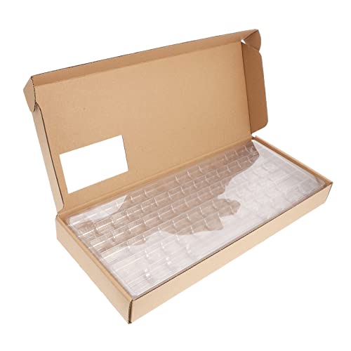 SEWACC 1satz Layer Kunststoff Aufbewahrungsbox Für Keycaps Praktischer Organizer Für Tastaturkappen Im Büro Und Zuhause Plätzen Design Und Stilvolle Kraftpapier-oberfläche von SEWACC