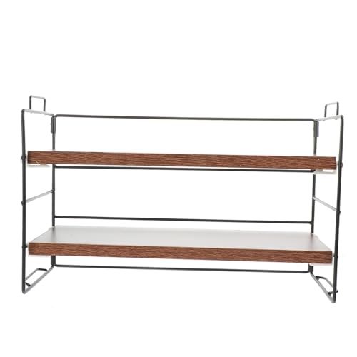 SEWACC 1 Stück Multifunktionales Schreibtisch Organizer Regal Doppeltes Ablagesystem für Bürobedarf Stabil und für Desktop Einsatz SEWACC 1 Stück Multifunktionales Schreibtisch Organizer Regal Doppeltes Ablagesystem für Bürobedarf Stabil und für Desktop Einsatz von SEWACC